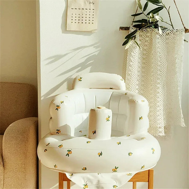 Şişme bebek oturma koltuğu